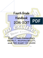 4th Grade Handbook 16-17