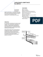 RF Capacitance/Admittance Level Switch