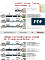 Estándar de Instalación Alarmas Externas v2 - Claro GSM Modernization