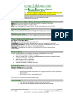 Community Projects Case Study Template PDF