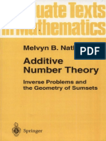 165 - Additive Number Theory 2 PDF