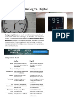 Analog Vs Digital - Difference and Comparison - Diffen