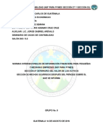 Trabajo Escrito Niif para Pymes 27 y Niif 32