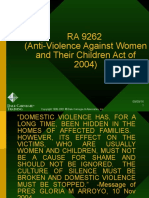 RA 9262 (Anti-Violence Against Women and Their Children Act of 2004)