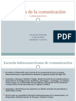 Teóricos de La Comunicación en Latinoamérica