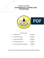 Auditing Kelompok 10 - Kas Piutang Persediaan