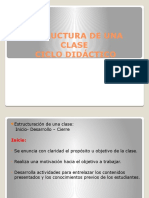 Ciclo Didáctico (Didáctica Del Lenguaje)