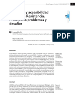 Movilidad Y Accesibilidad en El Gran Resistencia Principales Problemas y Desafios