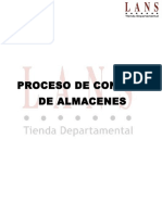 Proceso de Control de Almacen Lans