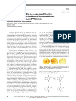 Developing An Invisible Message About Relative Acidities of Alcohols in The Natur