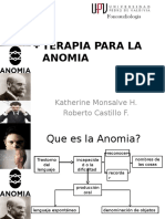 Terapia para La Anomia