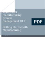 Getting Started Manuf Process MGMT