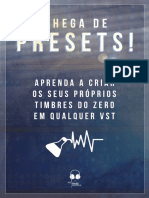 Chega de Presets - Síntese Sonora