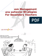 Classroom Management and Behavior Strategies PDF