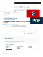 Tennessee Inmate Search Department of Corrections Lookup