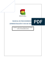 Manual de Procedimientos Administracion y Uso de Vehiculos