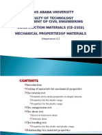 Mechanical Properties of Materials