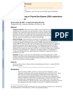 NIH Public Access: The Pathophysiology of Thyroid Eye Disease (TED) : Implications For Immunotherapy