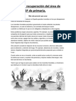 Trabajo de Recuperación Del Área de Lengua de 6º de Primaria