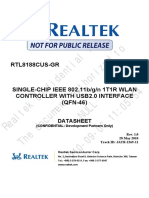 Rtl8188cus Datasheet