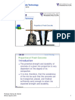 CM 425 - Properties of Fresh Concrete PDF