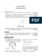 Chapter - 2 - Kinematics