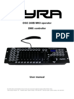 Ayra Oso 240b Mkii DMX Operator User Manual v3