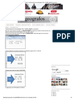 Ingeografos - Transformación de Coordenadas UTM - Psad56 A Wgs84 y Visceversa