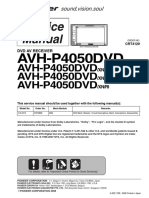 Pioneer Avh p4050dvd