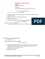 TP Modulation Et Demodulation