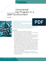 The Environmental Monitoring Program in A GMP Environment: Microbiology Topics