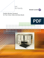 Alcatel-Lucent MDR-8000 Digital Microwave Radio Family: Flexible Wireless Transport For Your Voice, Video and Data Needs