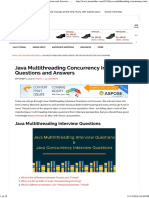 Java Multithreading Concurrency Interview Questions and Answers - JournalDev