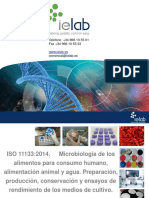 Novedades Sobre La Norma ISO 11133-2014 Ielab