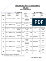 Time Table Dec-2016