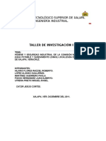 Trabajo de Taller de Investigacion-HIGIENE Y SEGURIDAD INDUSTRIAL en CMAS - Prioridad - 1