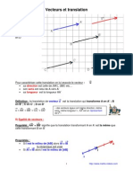 Vecteurs Et Translation (Anc Prog - 3ème-)