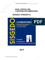 Manual de Usuario SISGEDO 2.0.0 Gobierno PDF