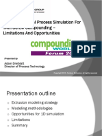 One-Dimensional Simulation For Twin Screw Compounding