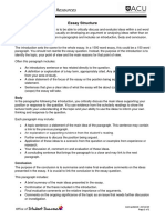 Essay Structure PDF