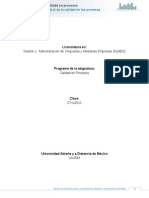 Unidad 3. Ealuacion y Control de La Calidad en Los Procesos