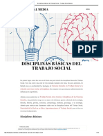 Disciplinas Básicas Del Trabajo Social - Trabajo Social Media