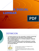 Hernia Discal Lumbar