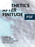 Aesthetics After Finitude