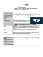 Lesson Foundation: Title and # Within Unit Grade Level