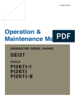 Manual Oper-Man Do Motor P126TI-II PDF