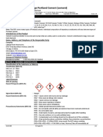 Msds 4 Cement - Lafarge