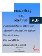 SolidWorks Lesson1 PDF