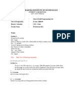 PVP Siddhartha Institute of Technology: Student Lab Manual