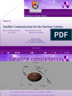 Satellite Communication For The Martian Colonies